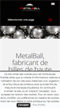 Mobile Screenshot of metal-ball.com